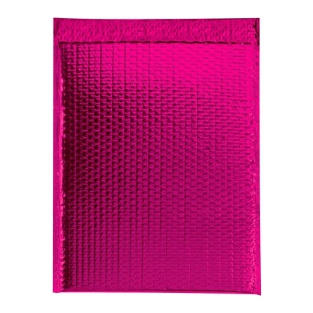 Box Packaging Glamour Bubble Mailers, 19"W x 22-1/2"L, Pink, 48/Pack GBM1922PK